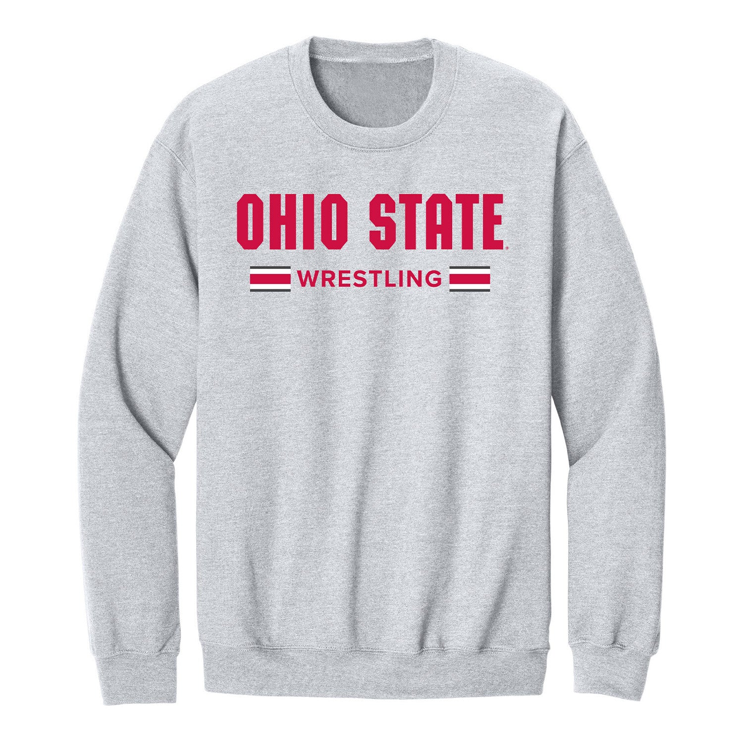 Ohio State Buckeyes Wrestling Stripe Sweatshirt - Front