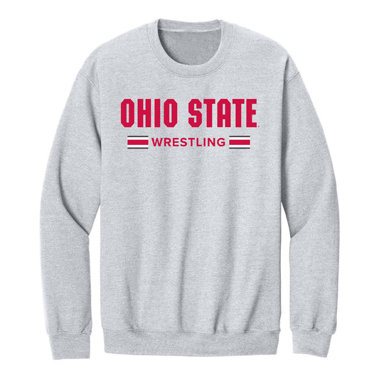 Ohio State Buckeyes Wrestling Stripe Sweatshirt - Front