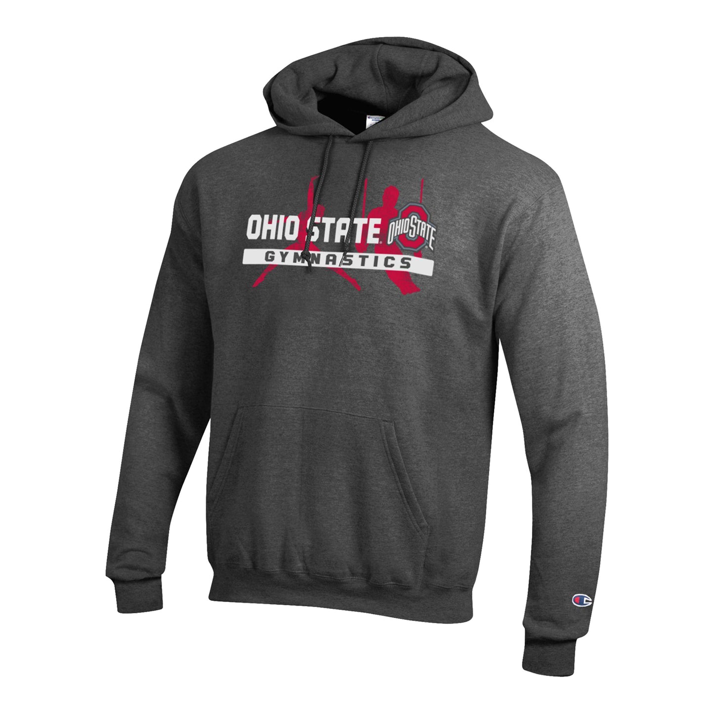 Ohio State Buckeyes Men's & Women's Gymnastics Hoodie - Front View
