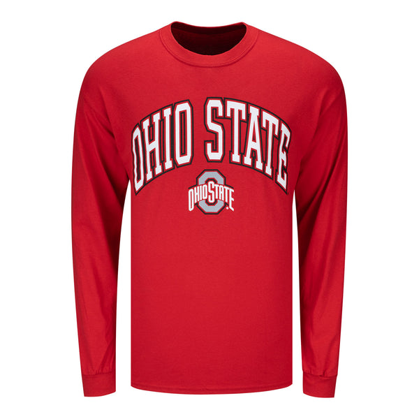 Ohio State Buckeyes Slogan Long Sleeve T-Shirt - Front View