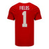 Ohio State Buckeyes Nike Fields Name & Number T-Shirt - In Scarlet - Back View