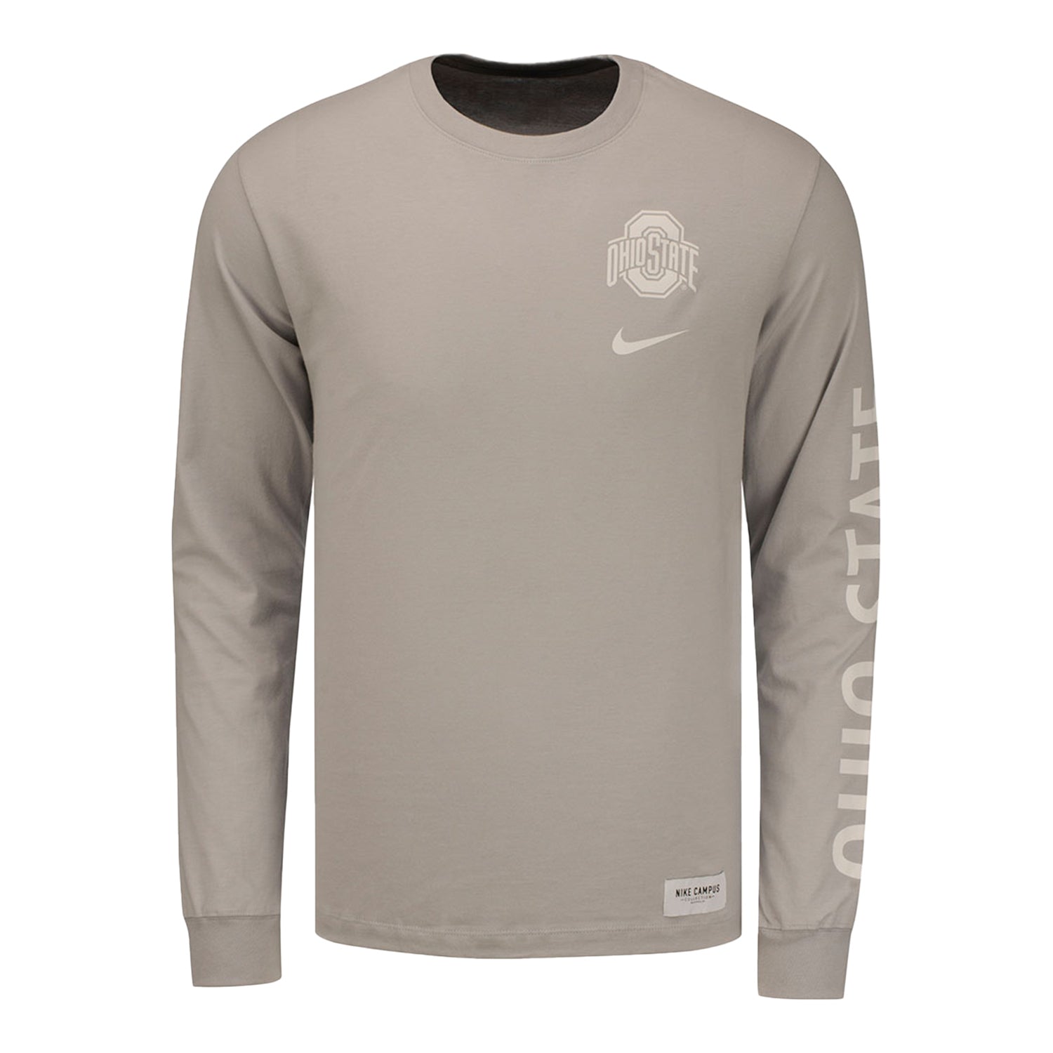 Ohio State Buckeyes Nike Wash Long Sleeve T-Shirt | Shop OSU Buckeyes