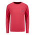 Ohio State Buckeyes Comfort Wash Long Sleeve T-Shirt - In Scarlet - Front View