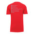 Ohio State Respect T-Shirt - In Scarlet - Back View