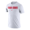 Ohio State Buckeyes Nike Essential Wordmark T-Shirt - Front View