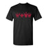 THE® Branded Ohio State Buckeyes Figure Black Tee - In Black - Front View