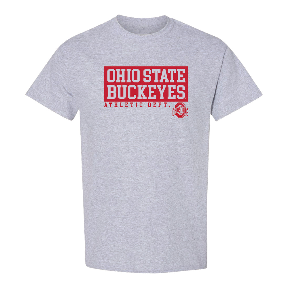 The Ohio State University Varsity Authentic￼ Apparel￼ Gray Pullover  Sweatshirt