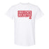 THE® Branded Ohio State Buckeyes Athletic Department White Tee - In White - Front View