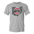 THE® Branded Ohio State Buckeyes State Gray Tee - In Gray - Front View