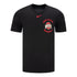 Ohio State Buckeyes Nike Left Chest Baseball T-Shirt - In Black - Front View