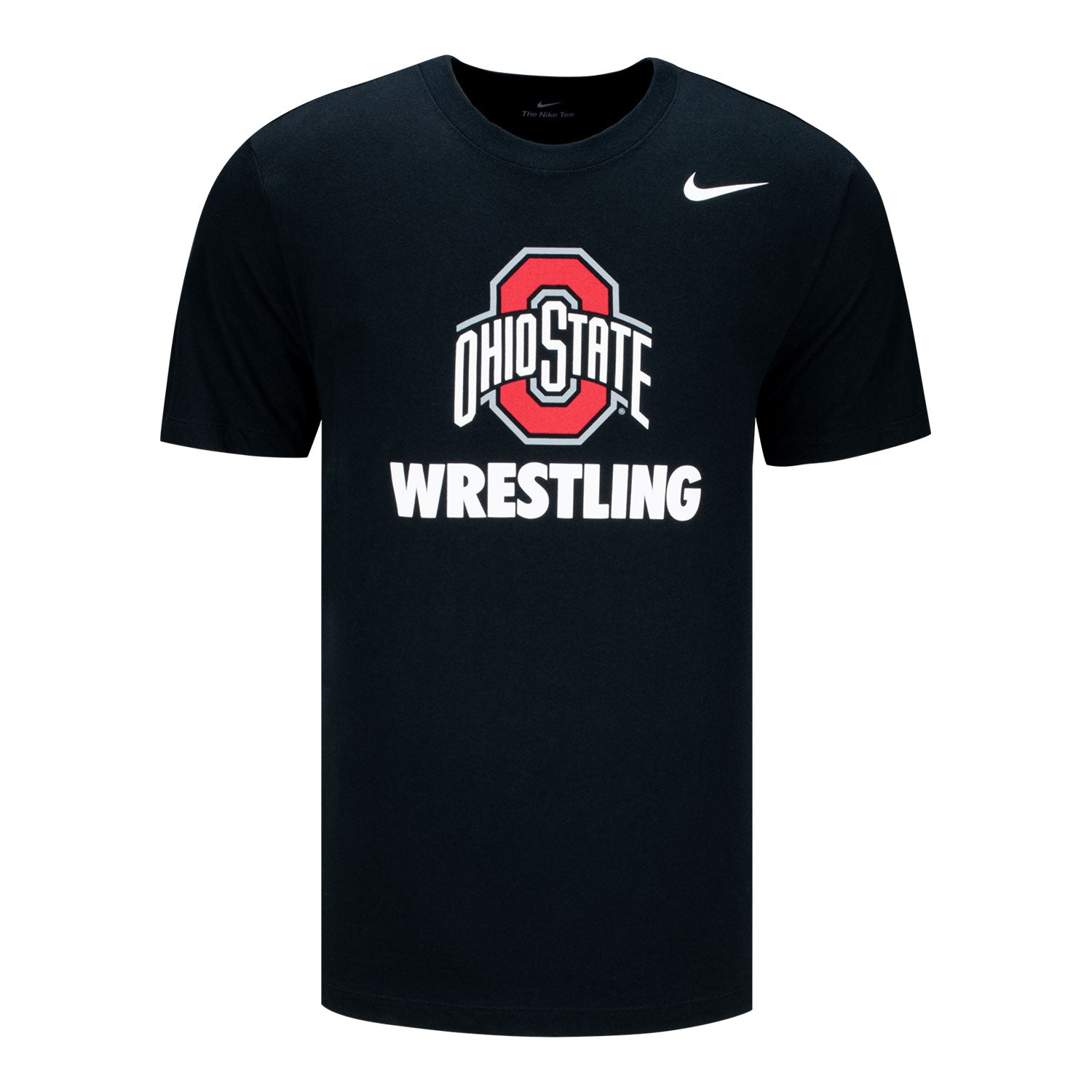 Ohio State Buckeyes Nike Wrestling Black T-Shirt - Front View