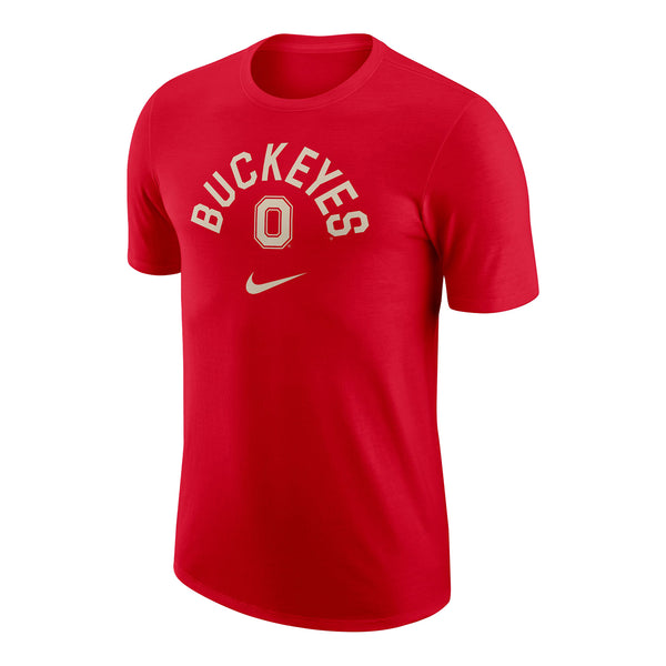 Ohio State Buckeyes Nike University Scarlet T-Shirt - In Scarlet - Front View