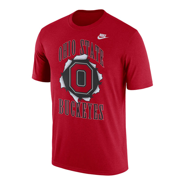 Ohio State Buckeyes Nike Back To School Scarlet T-Shirt - In Scarlet - Front View