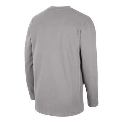 Ohio State Buckeyes Nike Team Issue Authentic Gray Long Sleeve - In Gray - Back View