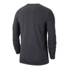 Ohio State Buckeyes Nike Athletic Campus Long Sleeve Gray T-Shirt - In Gray - Back View