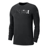 Ohio State Buckeyes Nike Tonal Classic Long Sleeve Black T-Shirt - In Black - Front View