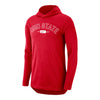 Ohio State Buckeyes Nike Arch Hooded Scarlet T-Shirt - Front View