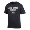 Ohio State Buckeyes Champion Cheer Black T-Shirt