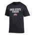 Ohio State Buckeyes Champion Cheer Black T-Shirt - In Black - Front View