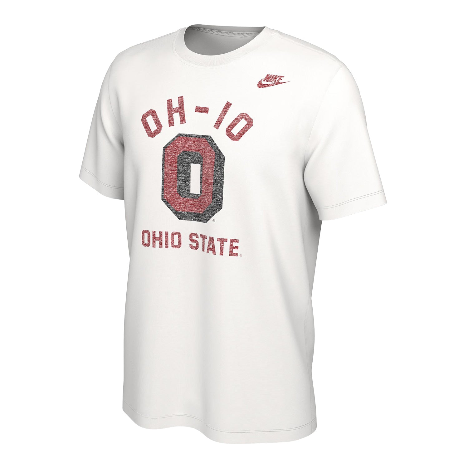 Ohio State Buckeyes Nike Vault Logo White T-Shirt - Front View