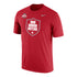 Ohio State Buckeyes Nike Our Honor Defend Shield Scarlet T-Shirt - In Scarlet - Front View