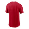Ohio State Buckeyes Nike Dri-FIT Sideline Legend Scarlet T-Shirt - Back View