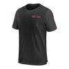 Ohio State Buckeyes Nike Dri-FIT Sideline Coach Black T-Shirt - Front View