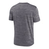 Ohio State Buckeyes Nike Dri-FIT Sideline Velocity Gray T-Shirt - Back View
