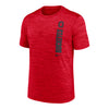 Ohio State Buckeyes Nike Dri-FIT Sideline Velocity Scarlet T-Shirt - Front View