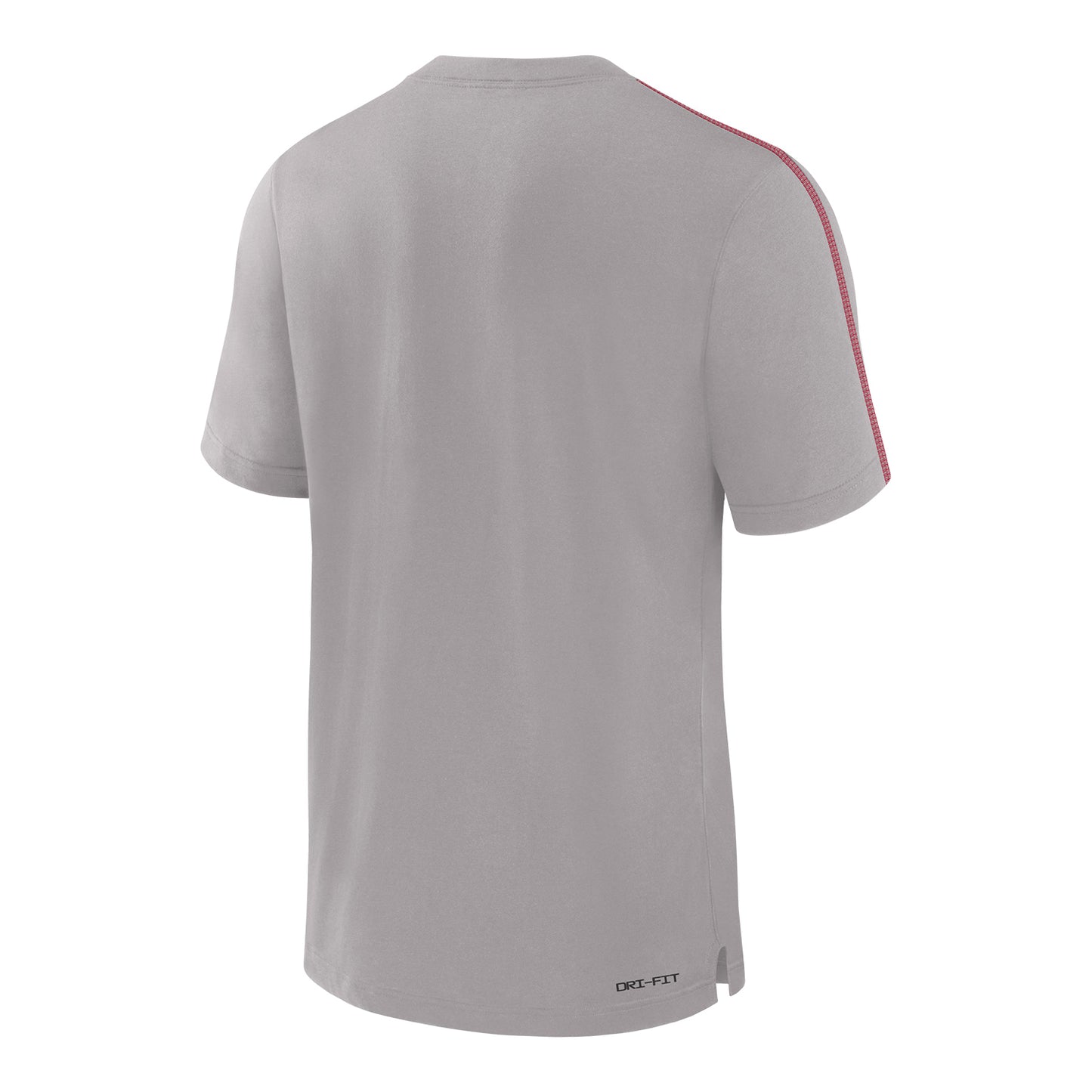 Ohio State Buckeyes Nike Dri-FIT Sideline Player Gray Short Sleeve T-Shirt - Back View