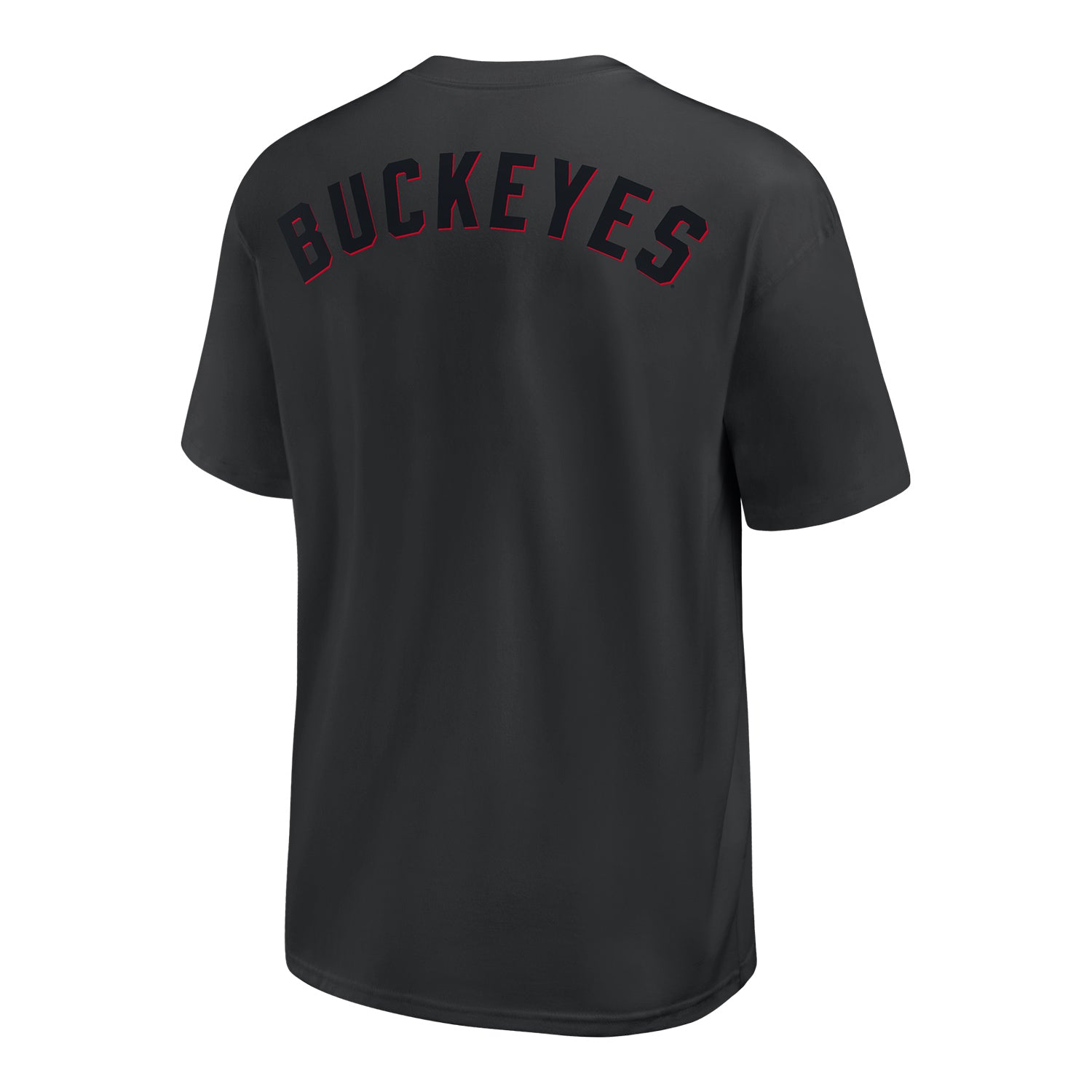 Ohio State Buckeyes Nike Max 90 Double Black Short Sleeve T-Shirt - Back View