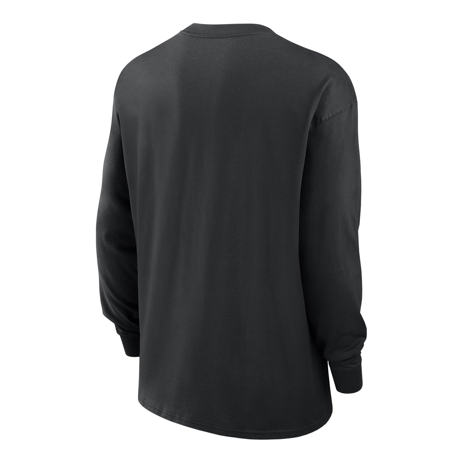 Ohio State Buckeyes Nike Max 90 Double Black Long Sleeve T-Shirt - Back View