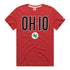 Ohio State Buckeyes OH-IO Scarlet T-Shirt - Front View