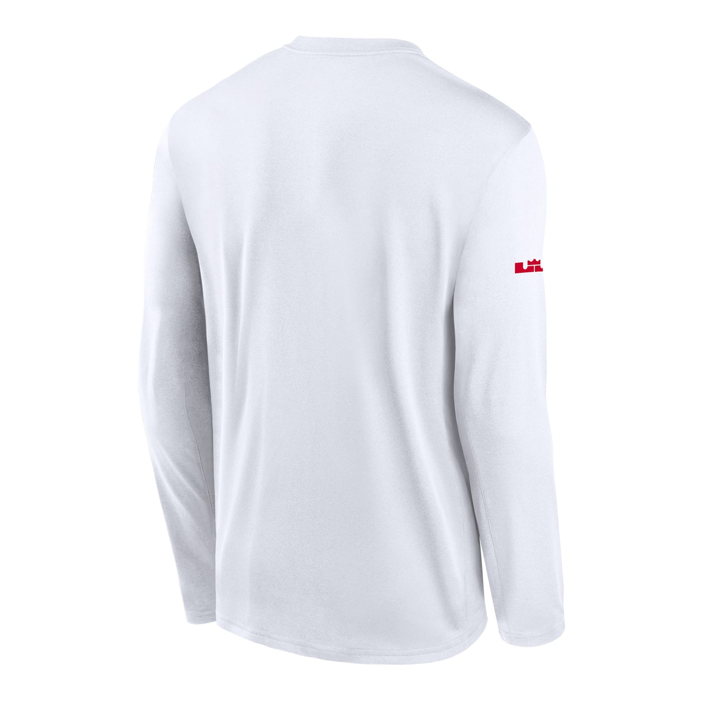 Ohio State Buckeyes Nike Practice Block O Long Sleeve White T-Shirt - Back View