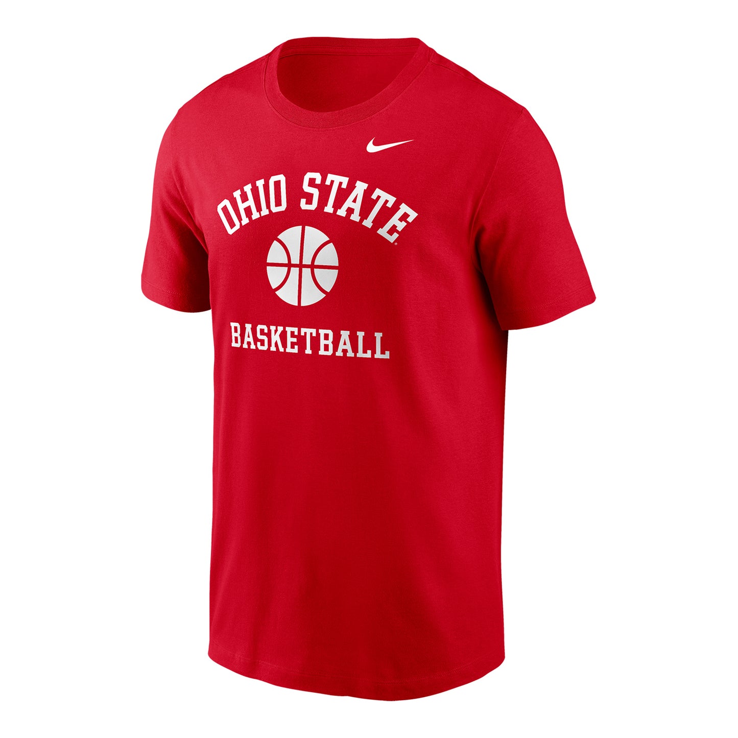 Ohio State Buckeyes Nike Basketball Scarlet T-Shirt - Front View