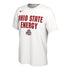 Ohio State Buckeyes Nike Energy Bench White T-Shirt - Front View