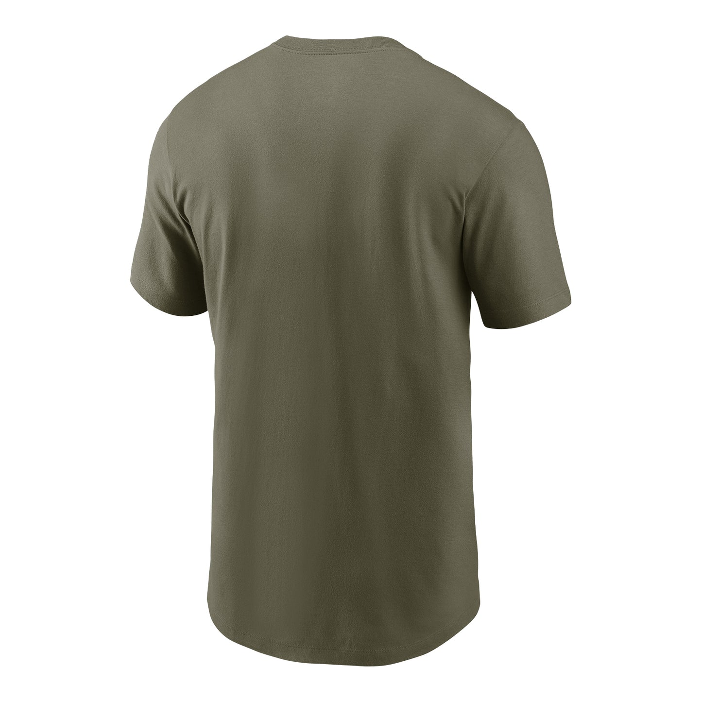 Ohio State Buckeyes Nike Our Honor Defend 1-Color Logo Tee In Green - Back View