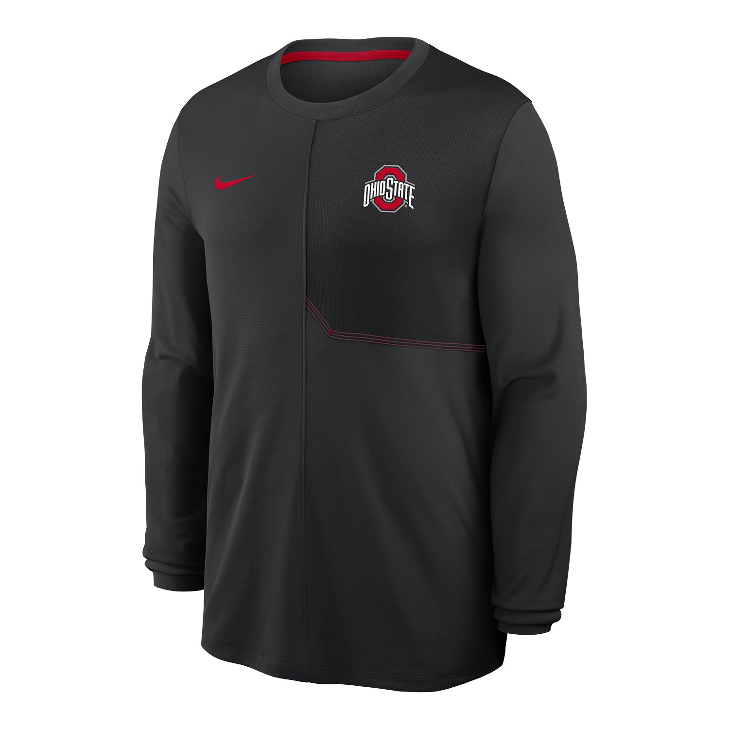 Ohio State Buckeyes Nike Coach's UV Long Sleeve T-Shirt - Front