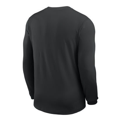 Ohio State Buckeyes Nike Coach's UV Long Sleeve T-Shirt - Back