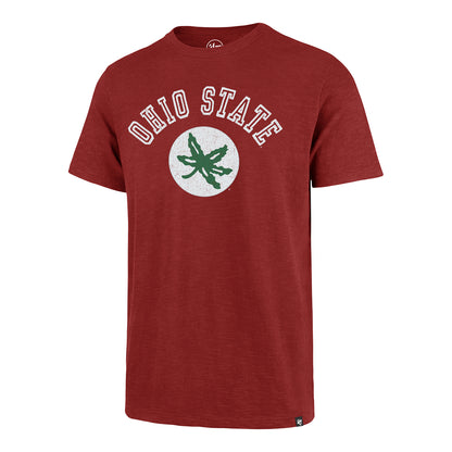 Ohio State Buckeyes 47 Brand Overtake Helmet Decal T-Shirt - Front