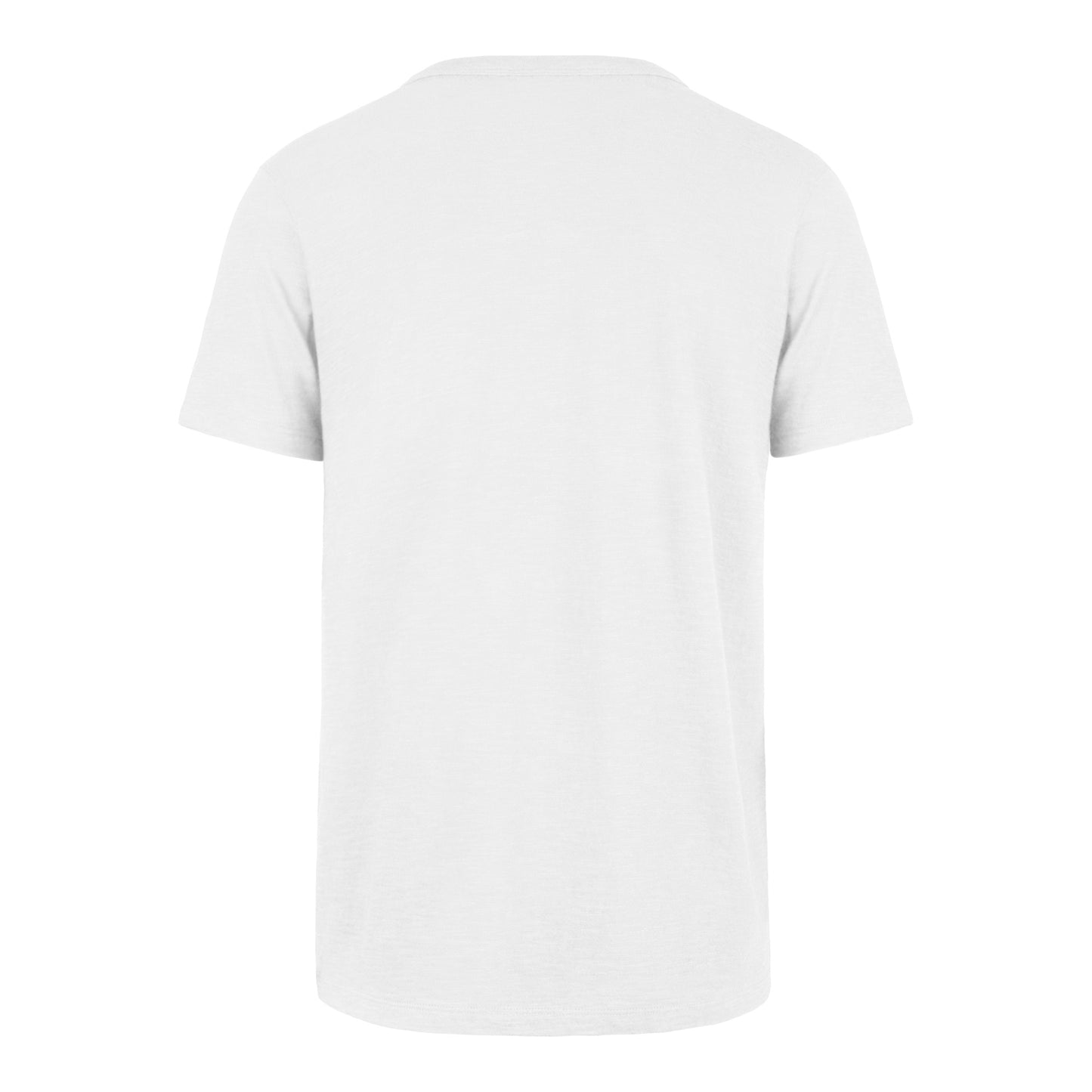 Ohio State Buckeyes 47 Brand Arch Wordmark T-Shirt In White - Back View