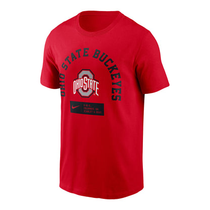 Ohio State Buckeyes Nike Primetime Arch T-Shirt - Front View