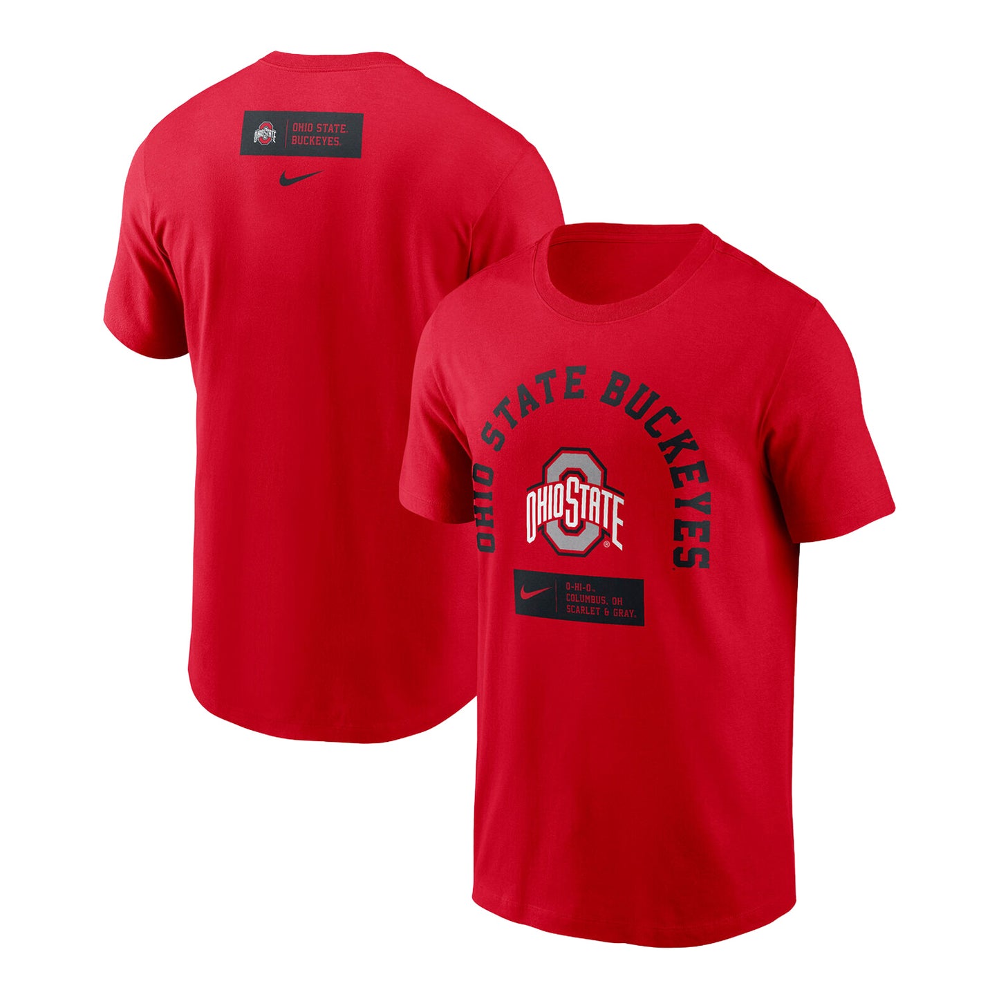 Ohio State Buckeyes Nike Primetime Arch T-Shirt - Full View