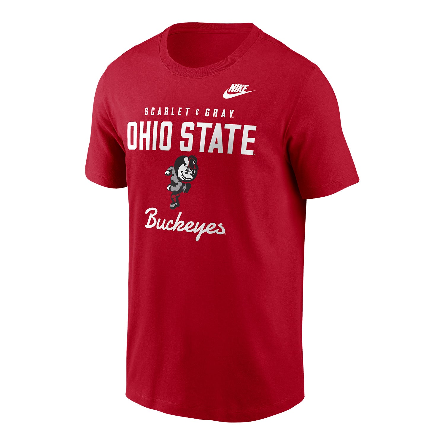 Ohio State Buckeyes Nike Legacy Heritage Brutus T-Shirt - Front VIew