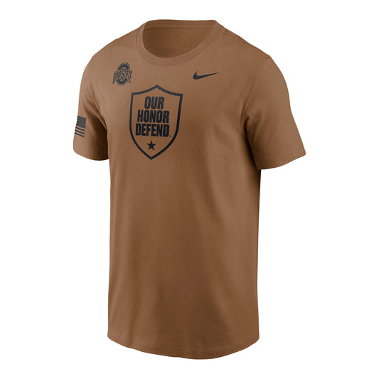 Ohio State Buckeyes Nike OHD Shield Dri-FIT T-Shirt - Front View