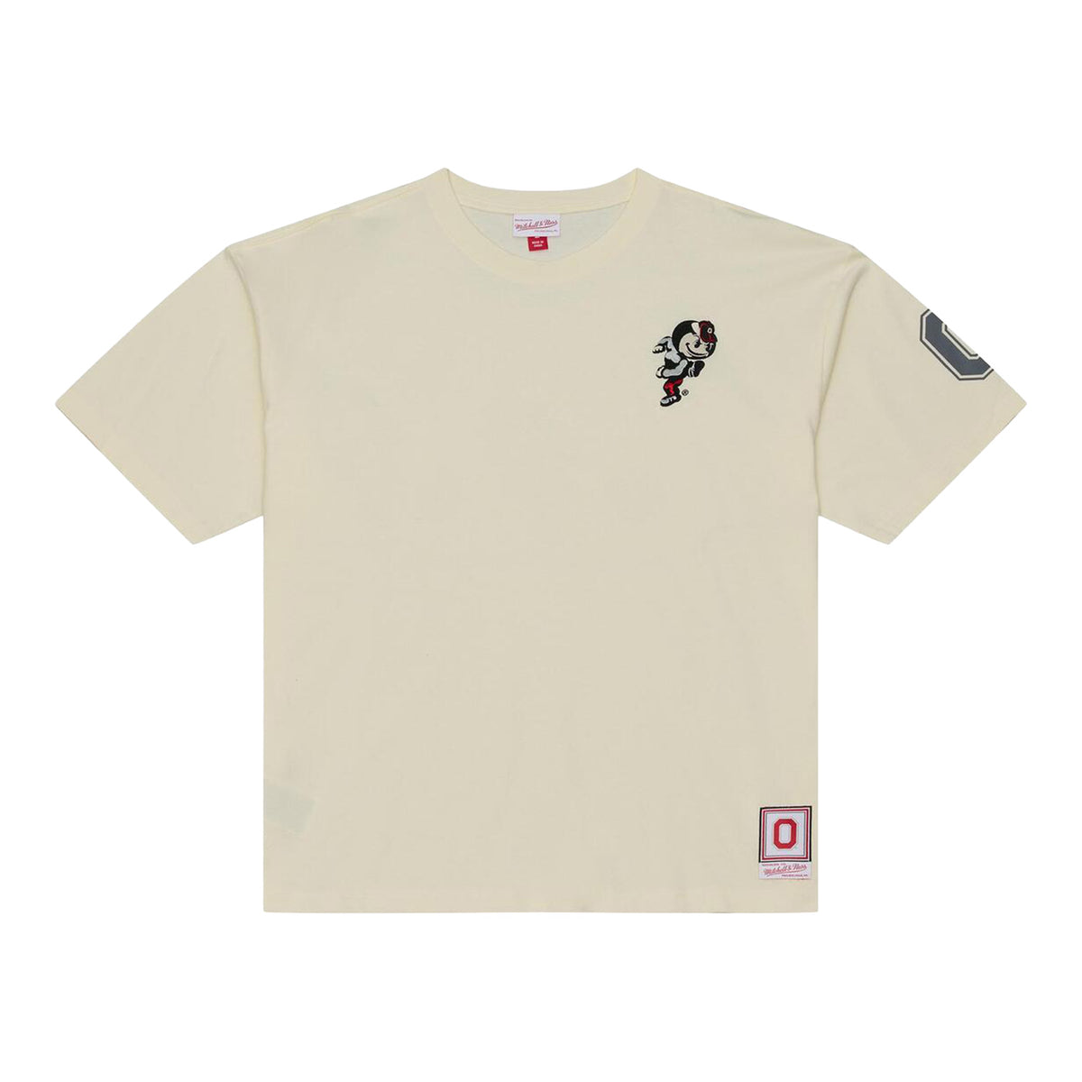 Ohio State Buckeyes M&N Heritage Oversized T-Shirt - Front