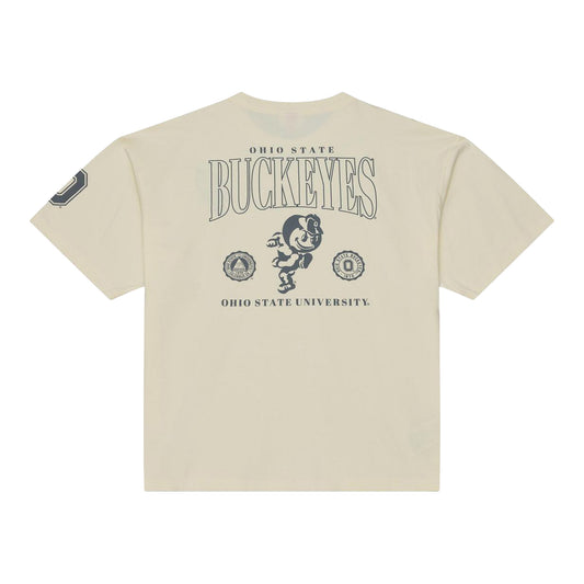 Ohio State Buckeyes M&N Heritage Oversized T-Shirt - Back