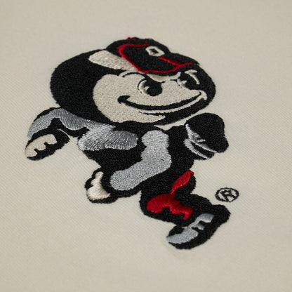 Ohio State Buckeyes M&N Heritage Oversized T-Shirt - Brutus Front Close