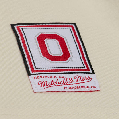 Ohio State Buckeyes M&N Heritage Oversized T-Shirt - Block O Close