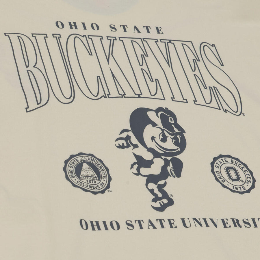 Ohio State Buckeyes M&N Heritage Oversized T-Shirt - Back Close